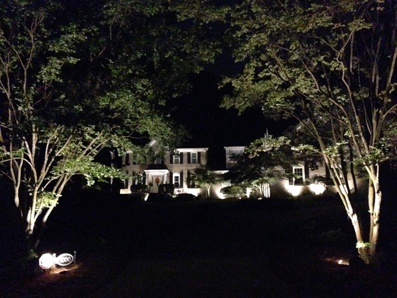 Residential Outdoor Lighting Raleigh