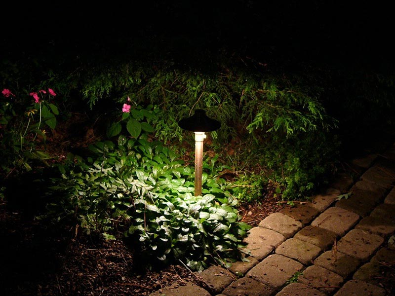 garden lighting installations raleigh