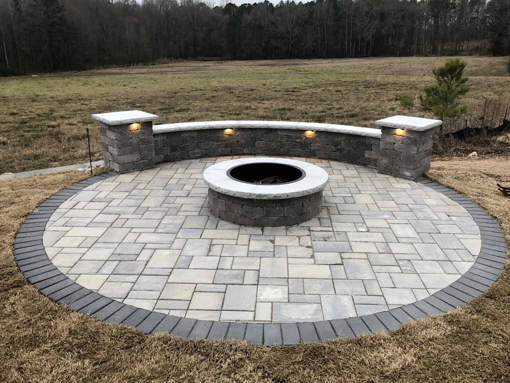 Hardscape Lighting in Raleigh