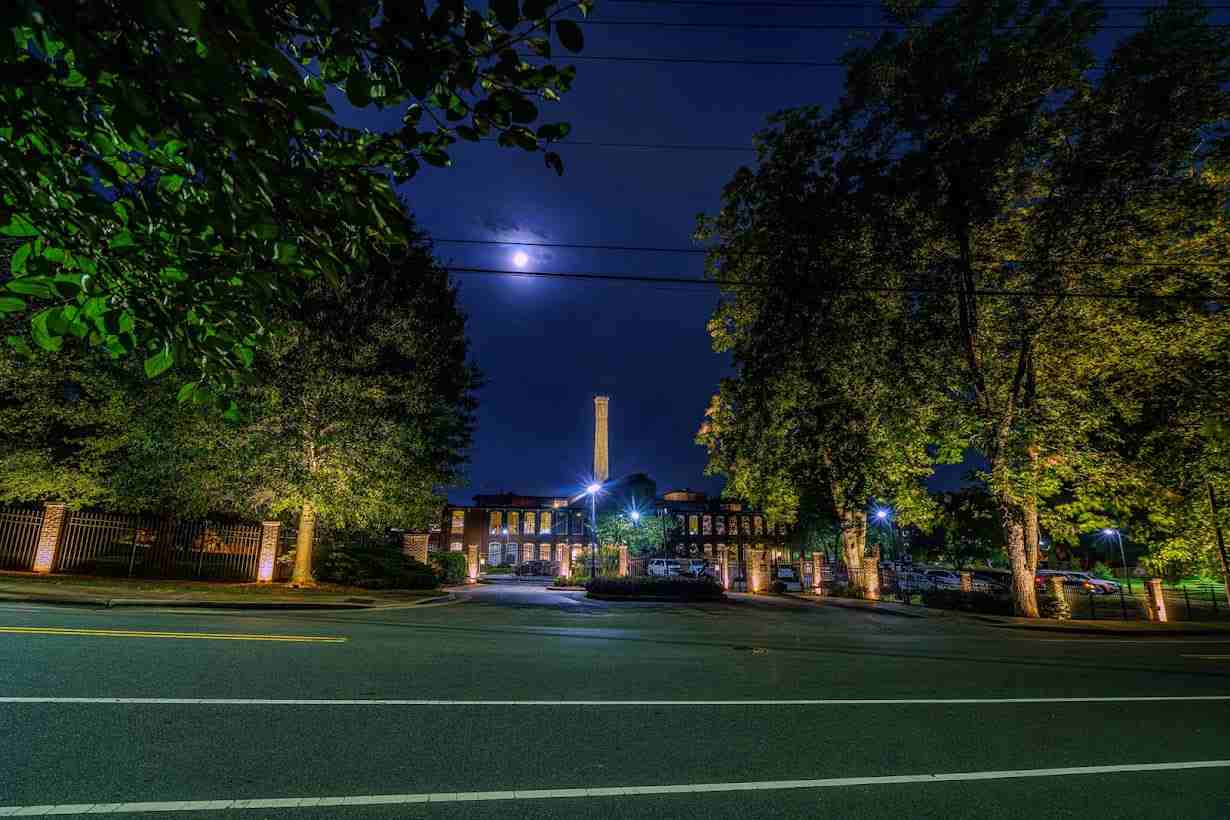 commercial outdoor lighting raleigh nc