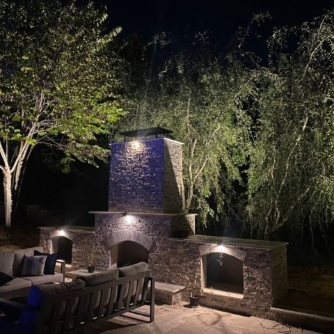 Outdoor Lighting Hardscapes