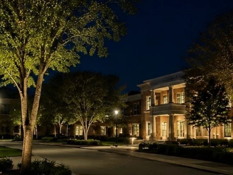 raleigh outdoor lighting installation for schools