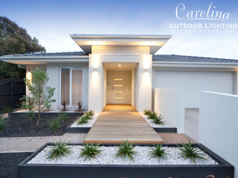 professional outdoor lighting design company nc