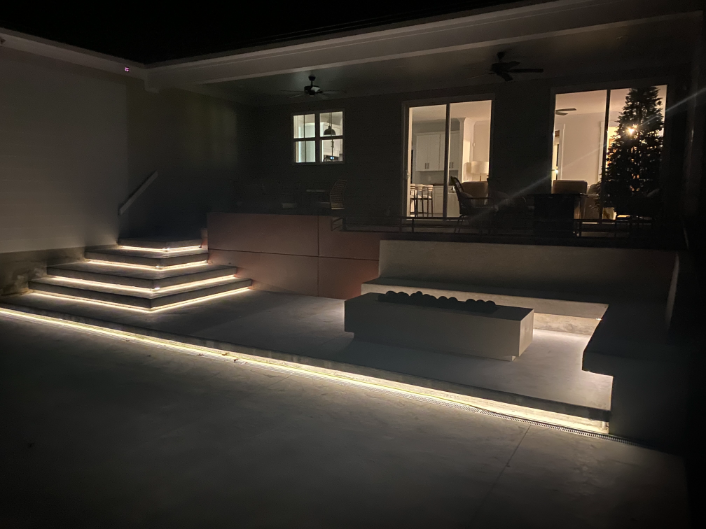 residential deck lighting in raleigh
